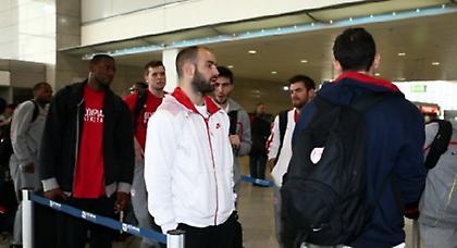 Έφτασε Βαρκελώνη ο Ολυμπιακός