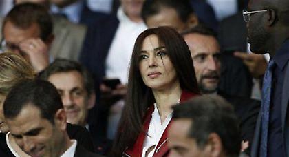 Η Μπελούτσι στο Παρί-Μπαρτσελόνα (pics)