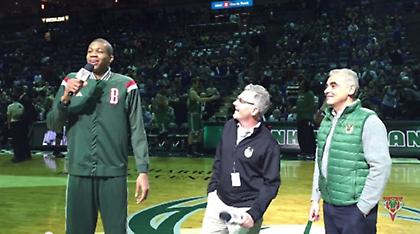 Το «ευχαριστώ» του Αντετοκούνμπο και η αποθέωση (video)