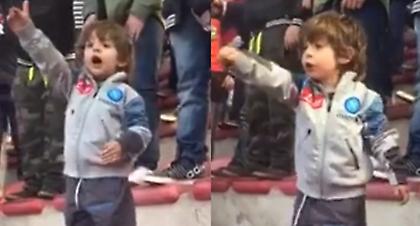 Οπαδός της Νάπολι… από κούνια (video)