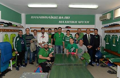 Ξενάγηση Μελών της Παναθηναϊκής Συμμαχίας στον αγώνα ΠΑΣ Γιάννινα