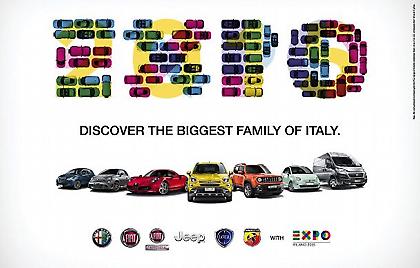 Πληθωρική η Fiat στην μεγάλη έκθεση Expo Milano 2015