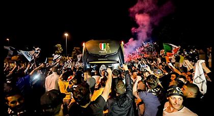 Ντελίριο ενθουσιασμού από τους οπαδούς της «Γιούβε»