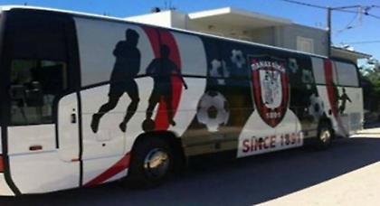 Επίθεση στο πούλμαν της Παναχαϊκής