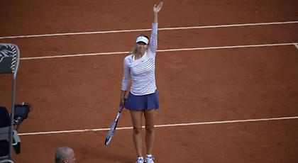 Γιούχα για Σαράποβα (video)