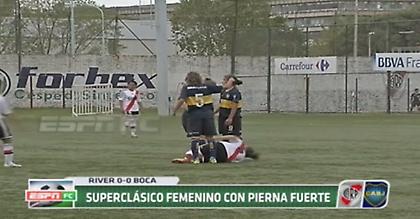 Ξύλο στο Μπόκα-Ρίβερ. Των γυναικών! (video)