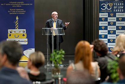 H Ryanair γιορτάζει ένα χρόνο χαμηλών ναύλων στην Αθήνα