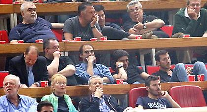 Στα αποδυτήρια ο Δ. Γιαννακόπουλος