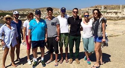 Χεσούς Νάβας και Άδωνις Γεωργιάδης στην Μύκονο για σκουός