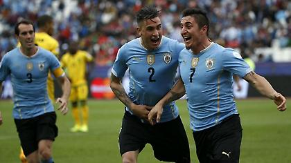 Τα στιγμιότυπα από το Ουρουγουάη-Τζαμάικα