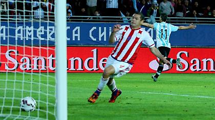 Τα στιγμιότυπα από το Αργεντινή-Παραγουάη