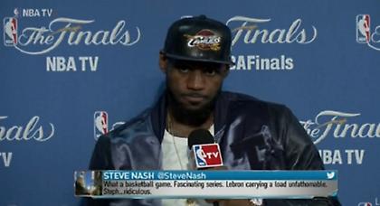 Λεμπρόν: «Έχω πίστη γιατί είμαι ο καλύτερος»