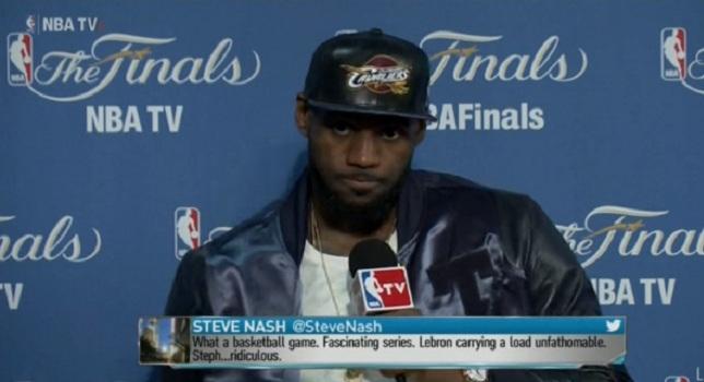 Λεμπρόν: «Έχω πίστη γιατί είμαι ο καλύτερος»