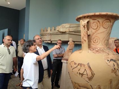 Συνεργασία για πολιτιστική ανάπτυξη της ιστορικής πόλης της Ελευσίνας