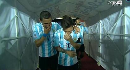 Μέσι και Ντι Μαρία κορόιδευαν τον Μαρτίνο (video)