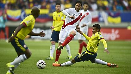 Τα στιγμιότυπα από το Κολομβία-Περού