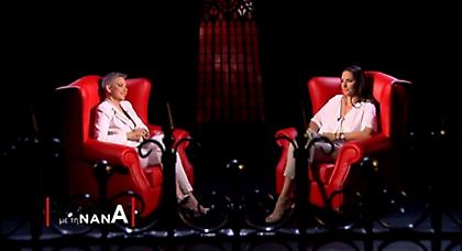 Η Νόνη Δούνια «στα κόκκινα με τη Νανά»