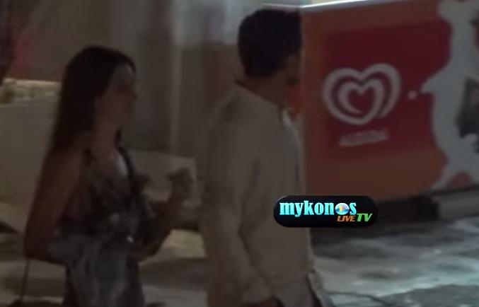 Ρομαντικές βόλτες στη Μύκονο κάνουν Κασίγιας-Καρμπονέρο (video)