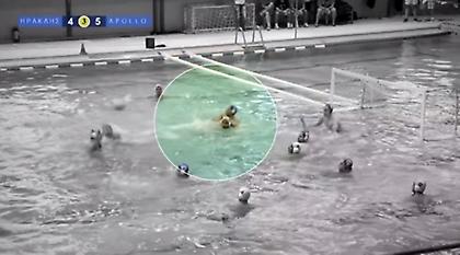 «Ξύλο» στο νερό (video)