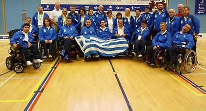 Χάλκινο μετάλλιο στην μπότσια