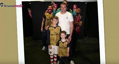 Παίκτες της Άρσεναλ σε ρόλο… φωτοβομβίδας! (video)