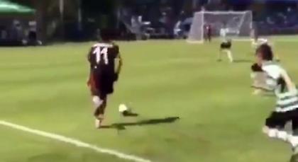 Γκολάρα από… κούνια (video)