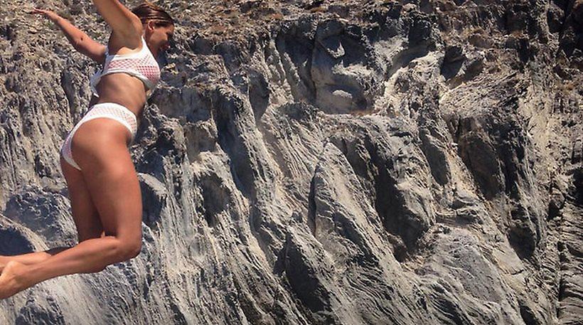 Η απίστευτη βουτιά της Σταματίνας Τσιμτσιλή