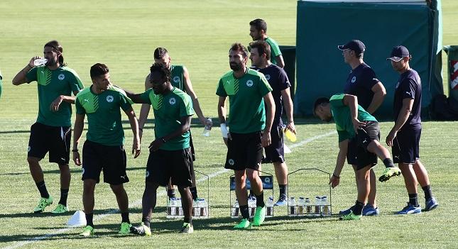 Πλάνα από την προπόνηση του Παναθηναϊκού