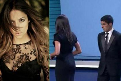 «Ακτινογράφησε» την… παρουσιάστρια ο Σουάρες! (video/pics)