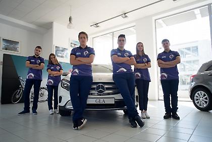 Η Mercedes-Benz στηρίζει την ελληνική αποστολή στο Formula 1 in Schools