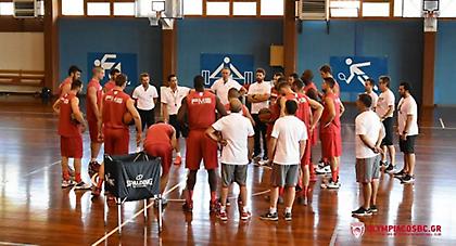 Έπιασε δουλειά στο Μέτσοβο ο Ολυμπιακός (pics)