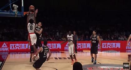 Ο Γουίγκινς κάρφωσε στα μούτρα του Νοτσιόνι (video)