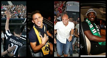 Έτσι υποδεχθήκαμε τους παικταράδες! (pics/vids)