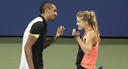 «Πέσιμο» στην… ψύχρα ο Κύργιος (video)