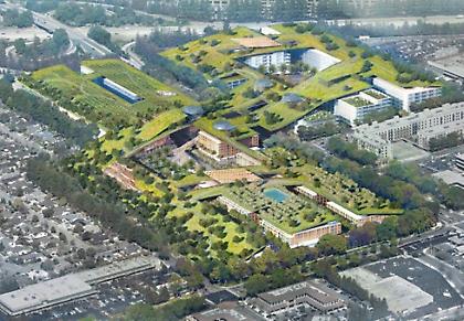 Η μεγαλύτερη πράσινη στέγη του κόσμου