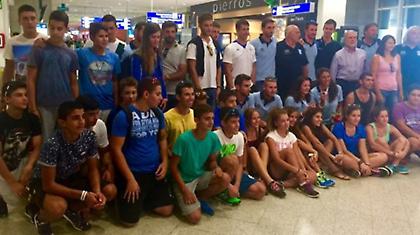 Αποθέωση στην Ελλάδα, με το βλέμμα στο Ρίο οι κωπηλάτες (video)