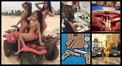 Οι βαρόνοι των ναρκωτικών... διαφημίζουν το εξωφρενικό τους lifestyle στο instagram