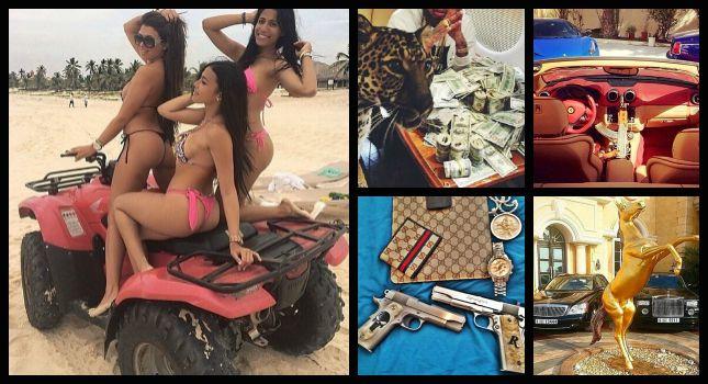 Οι βαρόνοι των ναρκωτικών... διαφημίζουν το εξωφρενικό τους lifestyle στο instagram