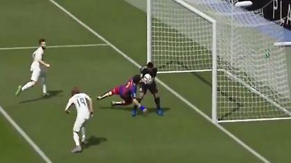 Ο Σουάρες δαγκώνει τον Νάβας για να σκοράρει (video)