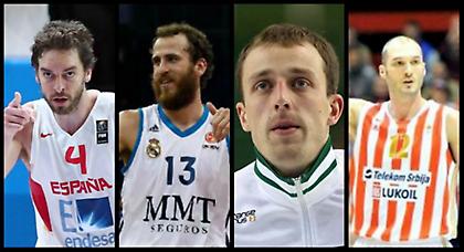 Η χρυσή τετράδα του Eurobasket