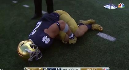 Πανηγύριζε και τραυματίστηκε σοβαρά (video)