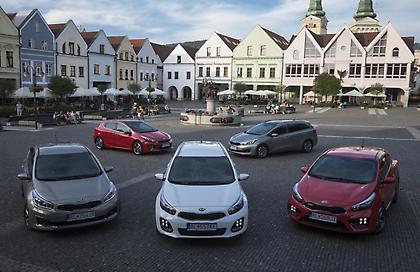 Φρεσκάρισμα στο Kia cee'd, νέο Optima, καινούργια μικρά μοτέρ