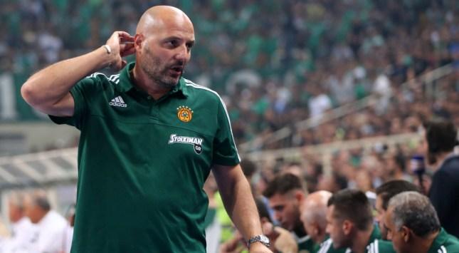 Ο Τζόρτζεβιτς στον πάγκο του Παναθηναϊκού (pics)