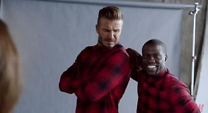 Η φοβερή διαφήμιση Ντέιβιντ Μπέκαμ-Κέβιν Χαρτ (video)