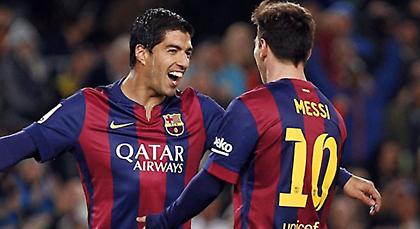 Ο Σουάρες αφιέρωσε το γκολ στον Μέσι (video)