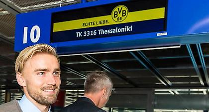 Ελληνική υποδοχή στη Ντόρτμουντ (pic)