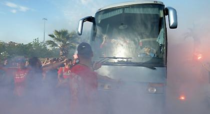 Υποδοχή ηρώων στον Ολυμπιακό