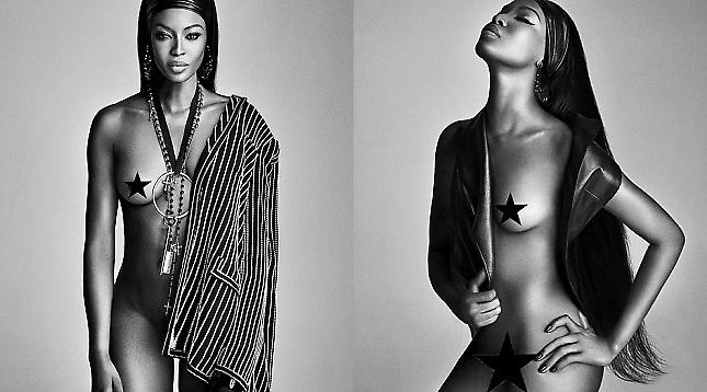 Βλέπουμε... αστράκια με τη γυμνή Ναόμι Κάμπελ στα 45 της (pics)