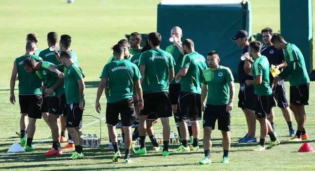 Η προπόνηση του Παναθηναϊκού πριν αναχωρήσει για Ξάνθη (Video)