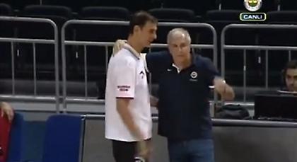Ο Ομπράντοβιτς ηρέμησε τον Μπαρτζώκα (video)